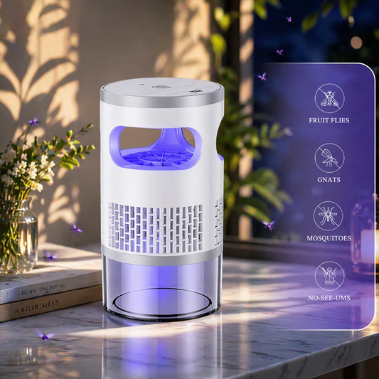 🦟 50% RABATT! 💐 LED-Insektenvernichter für Innen – Leise & sicher – Chemiefrei, Nachtlicht-Modus – perfekt für ruhige Nächte & Kinderzimmer 🛏️✨