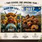 🐮 50% RABATT! 🗓️ Lustiger Hochlandkuh-Wandkalender 2027 – A4-Format, witzige Bilder & viel Glück – Perfekte Deko fürs ganze Jahr ✨