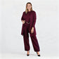 🍁60% RABATT! 🧥 3-teiliges Set: Longline-Cardigan, Top & Hose – Neu im Herbst/Winter – Kuschelig weich, Modischer Layer-Look & Perfekte Passform ✨