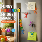 🧲 50% RABATT! 🧩 Kreative Magnetfiguren – Starke Magnete, bewegliche Gelenke & stressabbauend – Perfekt für Kühlschrank, Schreibtisch & Dekoration ✨