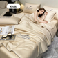 🛏️ 60% RABATT! 💎 4-teiliges Atmungsaktives Bettwäsche-Set – Intelligente Temperaturregulierung, Kühlend & Ganzjährig Bequem 🌬️