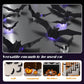 🦇 50% RABATT! 🎃 3D LED-Fledermäuse Halloween-Deko – Lila Licht, hängend & wandklebend – Gruselige Atmosphäre für Haus & Party 🌙