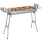 🔥 50% RABATT! 🍖 Klappbarer Outdoor-Grill aus Edelstahl – Kompakt, Strapazierfähig & Ideal Für Camping, Garten & BBQ-Partys 🏕️