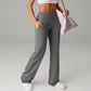👖 60% RABATT! 💃 Damen Weite Straight-Leg-Hose – Hoher Bund, Stretch & Vielseitig für Büro und Freizeit 👜
