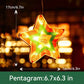 🎅 50% RABATT! 🎄 WEIHNACHTS-FENSTERLICHTER - 8 Beleuchtungsmodi & Fernbedienung, IP44 Wasserdicht für Innen- und Außenbereich 🏠✨