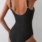 👙 50% RABATT! 🌊 Einteiliger Badeanzug mit Bauchbetonung & Schnürung – Figurschmeichelnd & stylisch – Perfekt für Strand, Pool oder Sonnenbaden – femininer Look mit Unterstützung ☀️💃✨
