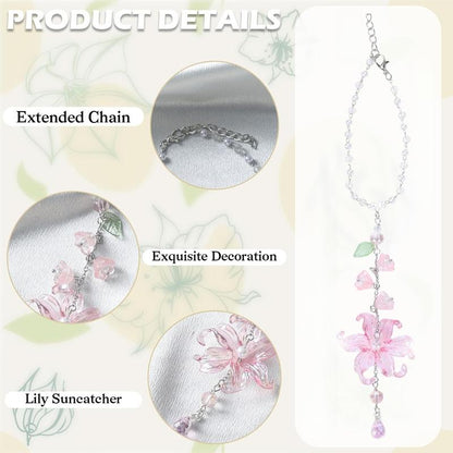 🌸 50% RABATT! 🚗 Eleganter Kristall-Blumen-Autohänger – Funkelnder Kristall, filigranes Design & einfach zu montieren – Perfektes Accessoire für Ihr Auto ✨