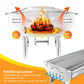 🔥 50% RABATT! 🍖 Klappbarer Outdoor-Grill aus Edelstahl – Kompakt, Strapazierfähig & Ideal Für Camping, Garten & BBQ-Partys 🏕️