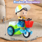 🚲 50% RABATT! 🎁 Akrobatisches Kinder-Dreirad – 360° Drehung, Musik & Lichter – Sicher & langlebig für Kinder 1–4 ✨