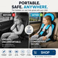 🧒 50% RABATT! 🚗 Faltbarer Kindersitz – 5‑Punkt‑Gurt & 0–12 Jahre ✨