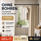 🏠 50% RABATT! 🔧 Verstellbare Spannstange ohne Bohren – Stabil, vielseitig & schnell montiert – Ideal für Schränke, Vorhänge & Raumteiler ✨