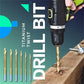 🔩 KAUFE 2, ERHALTE 1 GRATIS! ⚙️ Spiralbohrer-Set (6 Stk.) – Hochleistungsschnellarbeitsstahl, Titanbeschichtet & Für Vielfältige Materialien 🧰