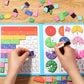 🧩 60% RABATT! 🎨 Magnetisches Bruchpuzzle für Kinder – Fördert Feinmotorik, Buntes Design & Sicheres Spielen ✨