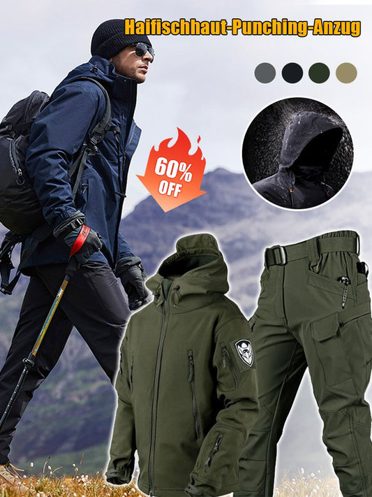 🛡️ 60% RABATT! 🧥 Taktisches Softshell-Jacken- & Hosen-Set – Wasserdicht, Winddicht & Isoliert für Extremeinsätze im Winter ⛰️