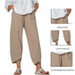 👖 50% RABATT! ✨ Vintage Asymmetrische Hose mit Elastischer Taille – Einzigartiges Design, Bequeme Passform & Praktische Taschen 🌸
