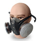 💎 50% RABATT! ⛑️ Aktivkohle-Anti-Staub-Doppeltank-Gasmaske – Doppelfilter, Gas- & Partikelschutz, inkl. Schutzbrille 🔥