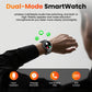 ⌚ 50% RABATT! 🏋️ Herren Smartwatch Militärstil – 1,7″ AMOLED, 1100mAh, IP68 & 110 Sportmodi – LED-Taschenlampe, Herzfrequenz & Schlafüberwachung 💪