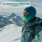 🧢 50% KORTING! ✨ Warmtegevoelige Bivakmuts - Kleurverandering door Lichaamswarmte met Winddichte en UV-Beschermende Eigenschappen voor Outdoor Avonturen ❄️🌈