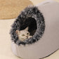 🐾 50% RABATT! 🏠 Gemütliches Warmes Höhlenbett für Haustiere – Kuschelig & Isoliert, Weiches Plüschmaterial & Gemütliches Versteck ❄️