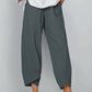 👖 50% RABATT! ✨ Vintage Asymmetrische Hose mit Elastischer Taille – Einzigartiges Design, Bequeme Passform & Praktische Taschen 🌸
