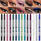 💄 50% RABATT! 🎨 14er-Set Wasserfeste Farbige Gel-Liner – Metallic & Glänzendes Finish, Verwischfest & Perfekt Für Kreative Looks ✨