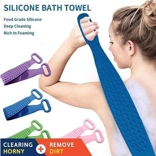 🧼 KAUFE 2, ERHALTE 1 GRATIS! 💪 HydratBath Silikon-Körperreinigungsbürste – Sanfte Reinigung, wasserdicht & ergonomisch – Perfekt für Dusche & Bad 🚿