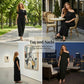 👗 50% RABATT! ✨ Luftiges Langärmliges Maxikleid mit Taschen – Perfekt Für Heiße Tage & Reisen, Leicht & Bequem 🌿