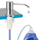 🧴 50% RABATT! 🍽️ Edelstahl-Seifenspender für Spülbecken – Mit Silikonschlauch & praktischer Pumpe – Ideal für Küche oder Bad – sparsam, hygienisch & leicht zu befüllen 🚰✨