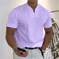👕 60% RABATT! 💎 Herren Business T-Shirt mit V-Ausschnitt & Kurzen Ärmeln – Atmungsaktive Baumwollmischung, Klassische Passform & Bis 5XL ✨