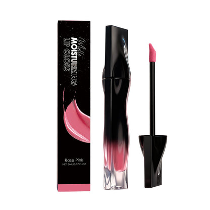 💄 50% RABATT JETZT! ✨ Feuchtigkeitsspendender Glanz-Lippenstift - Hochglanz & Nicht Klebrig, Perfekt für Den Ganzen Tag 👄🔥