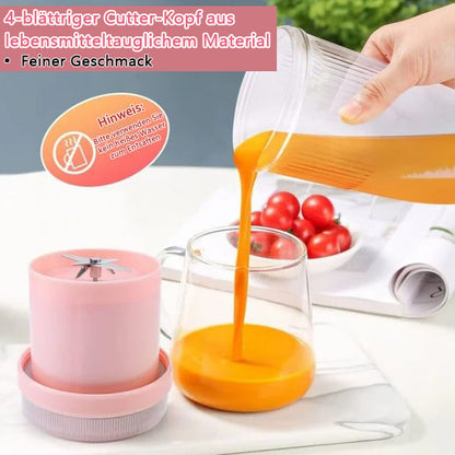 🍊 50% RABATT! 🥤 Bestseller Tragbarer Entsafter – Frischer Saft jederzeit, USB-C aufladbar & Leicht zu reinigen ✨