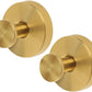 🚪 50% RABATT! ✨ 304 Edelstahl-Klebehaken – Gold – Wasserfest, Rostfrei & Für Küche/Bad/Dusche 🚿