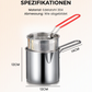 🍳 50% RABATT! 🍟 Multifunktionale Fritteuse aus Edelstahl 304 – Robust, hitzebeständig & vielseitig – Ideal für knuspriges Frittieren zu Hause ✨