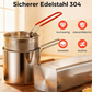 🍳 50% RABATT! 🍟 Multifunktionale Fritteuse aus Edelstahl 304 – Robust, hitzebeständig & vielseitig – Ideal für knuspriges Frittieren zu Hause ✨