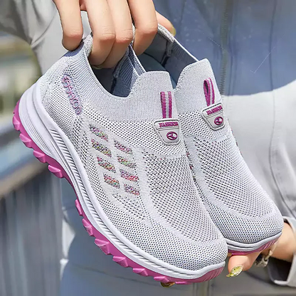👟 50% RABATT! 🌿 Orthopädische Schuhe – 3-fach Gewölbestütze, Memory-Schaum & Massage-Einlegesohle – Schmerzlinderung & Komfort für den Alltag 👣