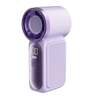 🌀 50% RABATT! 🎉 Mini-Handventilator mit LED-Anzeige – 5-stufiger Turbo, USB-aufladbar – Schnelle Kühlung für Reisen, Büro oder Make-up – kompakt & perfekt als Geschenk 🌬️✨🎁