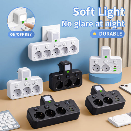 🔌 50% RABATT! ⚡ Intelligente Steckdosenleiste – USB, Überlastschutz & Kindersicherung ✨