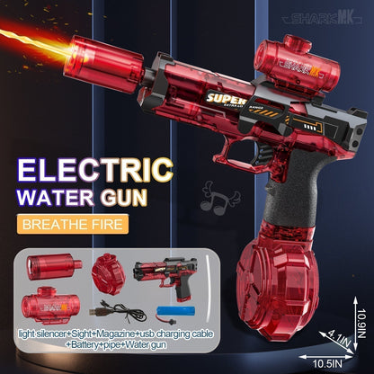 🔫 70% RABATT! ❄️ Schnelle Eis-Wasserpistole – Reichweite bis zu 10 m & 500 ml Fassungsvermögen – Perfekt für Sommer- und Strandpartys – für jede Menge Spaß im Wasser ☀️💦✨
