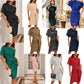 💃 LETZTER TAG - 50% RABATT! ✨ FUNKELNDES RÜSCHENKLEID - Ein Schulterteil mit Glitzer, Elegant für Abendmode und besondere Anlässe 🌟