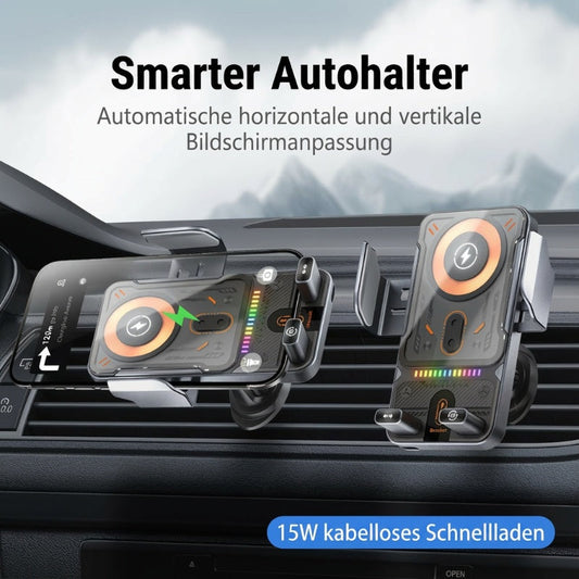 📱 50% RABATT! 🚗 Neue Kabellose Schnelllade-Autohalterung (2026) – Sicher Hält & Kompatibel mit den Meisten Modellen 🔋