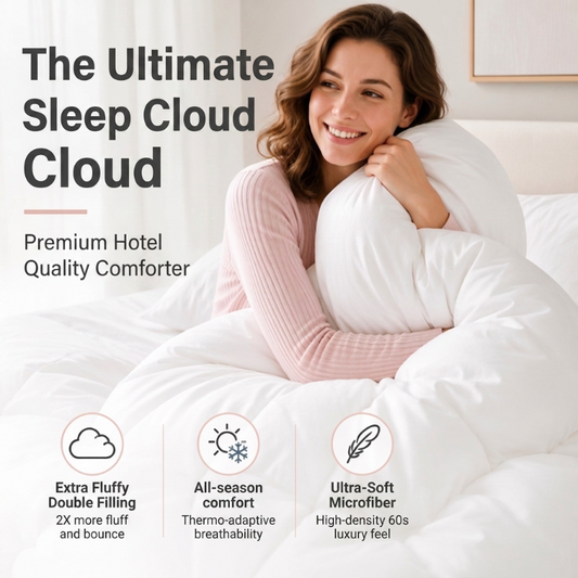 🏆 50% RABATT! 🛏️ Ultraweiche Luxus-Bettdecke im Hotelstil – Plüschig, atmungsaktiv & wunderbar leicht – Für ein Fünf-Sterne-Schlaferlebnis zu Hause ✨