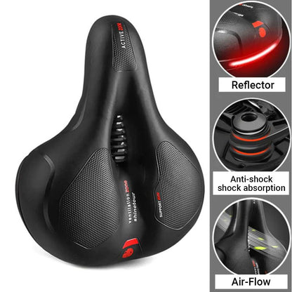 🚲 50% RABATT! 💥 Bequemer & atmungsaktiver Fahrradsattel – Polsterung & ergonomische Form – Ideal für lange Touren und den täglichen Gebrauch – reduziert Druckpunkte und sorgt für Komfort 🌿✨