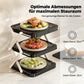 🍽️ 50% RABATT! 🗄️ Mehrschichtiges Aufbewahrungsgestell für Geschirr & Tabletts – Platzsparend, stabil & leicht zu reinigen – Ideal für Küche, Speisekammer & Restaurant 🏠