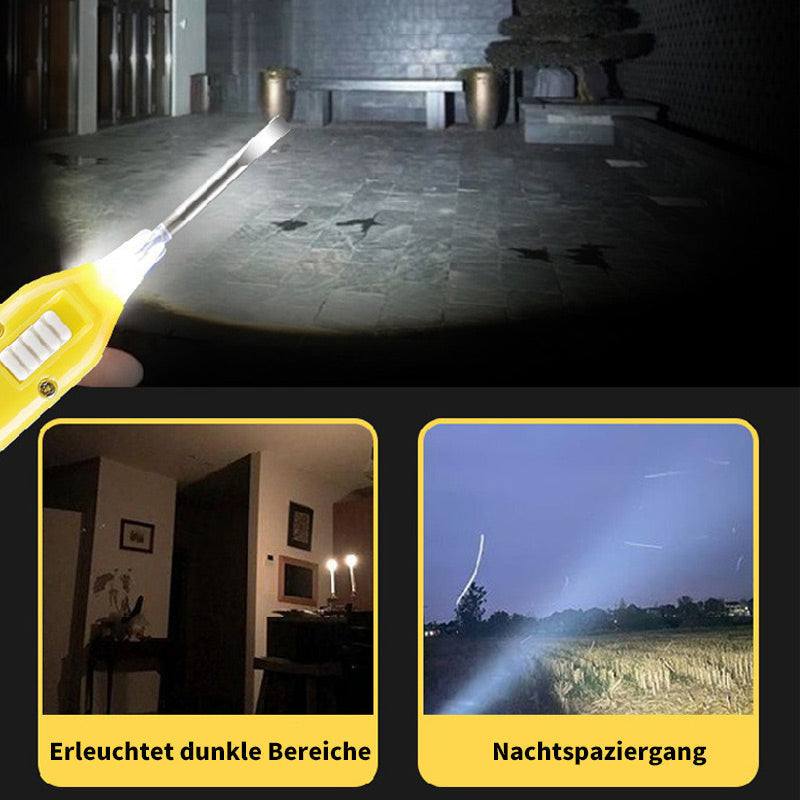 3-in-1 Magnetischer Phasenprüfer-Schraubenzieher mit Taschenlampe-5