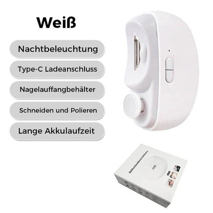 💅 50% RABATT! ✨ 3‑in‑1 Elektro-Nagelknipser – Mit Feilenfunktion & sicher ✨