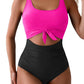 👙 50% RABATT! 🌊 Einteiliger Badeanzug mit Bauchbetonung & Schnürung – Figurschmeichelnd & stylisch – Perfekt für Strand, Pool oder Sonnenbaden – femininer Look mit Unterstützung ☀️💃✨