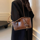 👜 50% RABATT! ✨ Vintage-Umhängetasche aus PU-Leder – Praktischer Innenraum, Robustes Material & Perfekt Für Den Täglichen Gebrauch 🌸