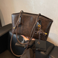 👜 50% RABATT! ✨ Vintage-Umhängetasche aus PU-Leder – Praktischer Innenraum, Robustes Material & Perfekt Für Den Täglichen Gebrauch 🌸