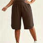 🩳 50% RABATT! 👩‍🦱 Bermuda-Shorts in großen Größen – Hochbund, lockere Passform & Taschen – Ideal für Komfort & Style an warmen Tagen ☀️