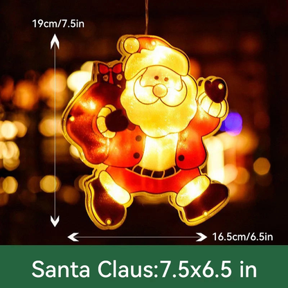 🎅 50% RABATT! 🎄 WEIHNACHTS-FENSTERLICHTER - 8 Beleuchtungsmodi & Fernbedienung, IP44 Wasserdicht für Innen- und Außenbereich 🏠✨